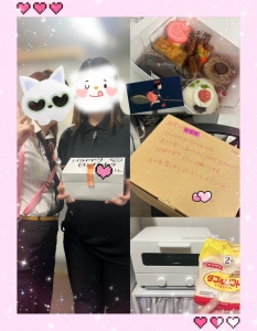 大好きな先輩からの贈り物に感動🥰