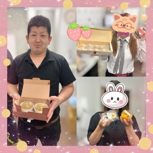 絶品！人気店のいちご大福いただきました